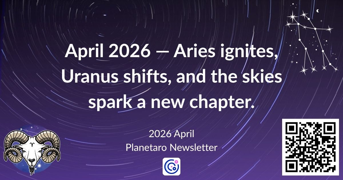 April 2026 astrology overview — Uranus enters Gemini