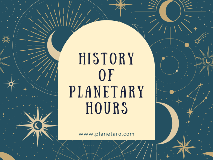 History of Planetary Hours